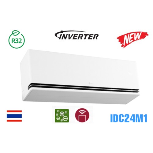 Điều hòa LG Inverter 1 chiều 24000BTU ion IDC24M1 Điều hòa LG Inverter 1 chiều 24000BTU ion IDC24M1